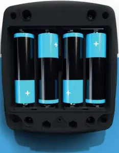 Install the batteries