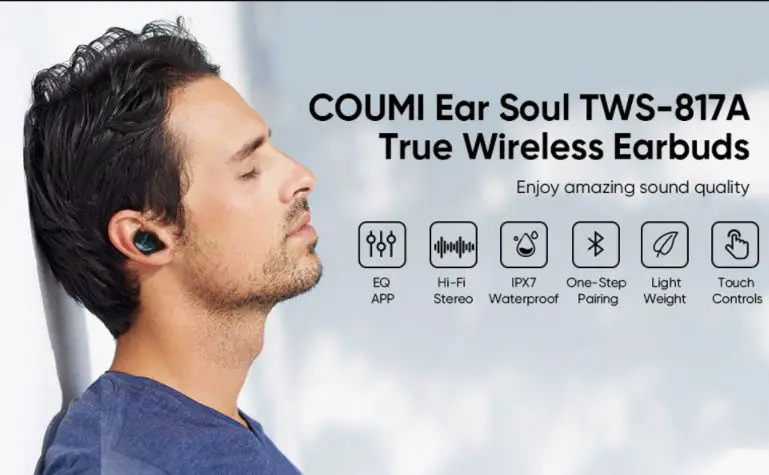 Coumi Tws-817a True Wireless Stereo Earbuds User Guide Coumi Tws-817a True Wireless Stereo Earbuds User Guide