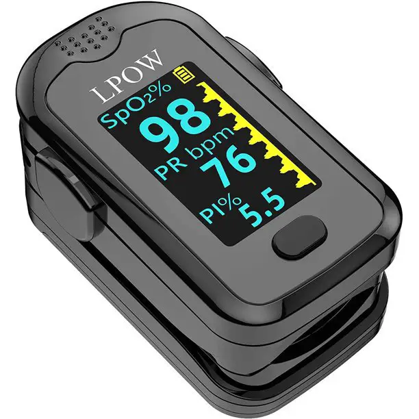 Lpow A340 Fingertip Pulse Oximeter Instruction Manual
