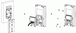 Akuvox R20A IP Door Phone - Back cover