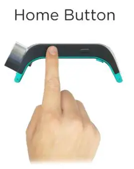 Sunu Band Mobility Guide and Smart Watch - Home Button