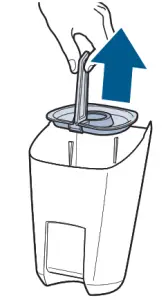 BISSELL 3055 Series Crosswave X7 Cordless Pet Pro Vacuum Cleaner - Pull strainer