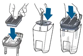 BISSELL 3055 Series Crosswave X7 Cordless Pet Pro Vacuum Cleaner - Reassemble