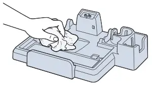 BISSELL 3055 Series Crosswave X7 Cordless Pet Pro Vacuum Cleaner -Wipe the dock with