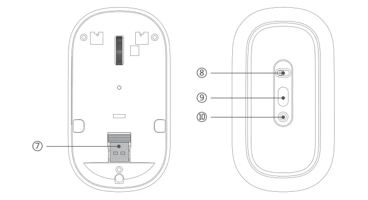 TECKNET TKMS001 Wireless Rechargeable Silent Mouse fig3