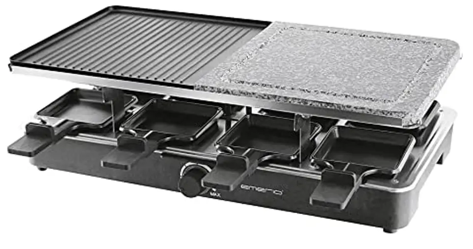 emerio RG-110035 Raclette Grill for 8 Persons - FIG