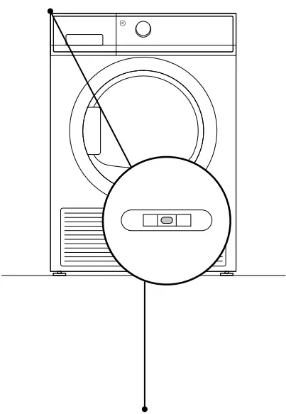 FISHER PAYKEL DH9060P Heat Pump Clothes Dryer - FRONT 1