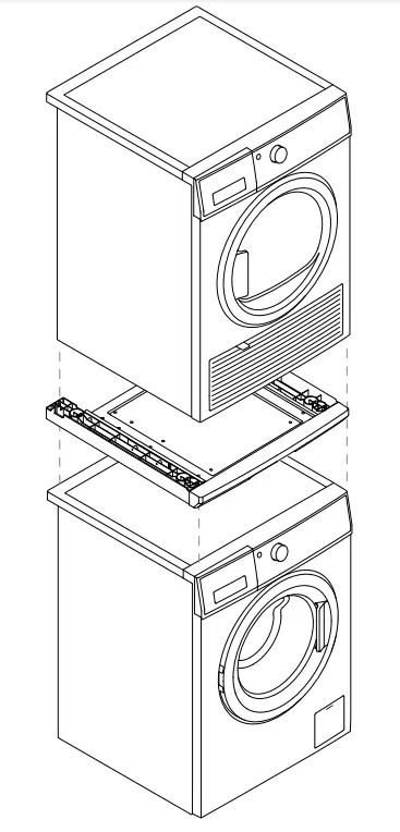 FISHER PAYKEL DH9060P Heat Pump Clothes Dryer - stacking