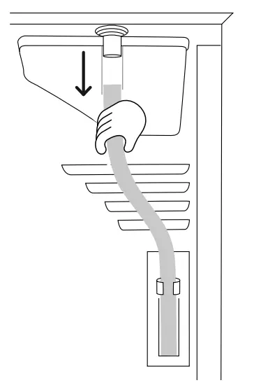 FISHER PAYKEL DH9060P Heat Pump Clothes Dryer - the drain