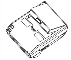 AUTEL MPT-11 2 Inch Mobile Thermal Printer - Battery Installation