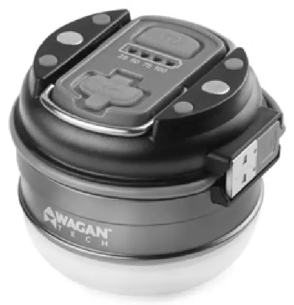 WAGAN TECH 4305 Brite Nite Duo USB Lantern Exceptional Area Light