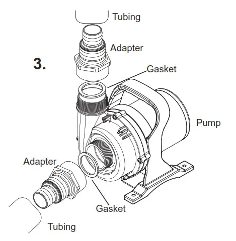 Oase Waterfall Pump- Dry installation 3