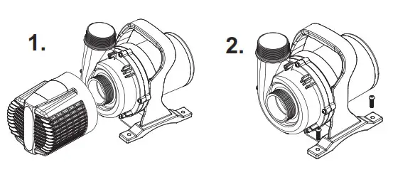 Oase Waterfall Pump- Dry installation