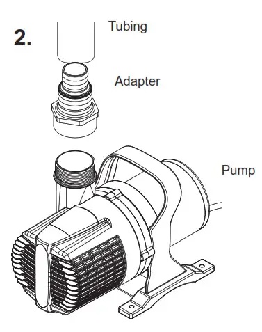 Oase Waterfall Pump- Submerged installation 2