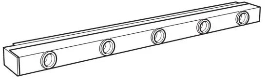 IKEA 204.000.16 MUSIK Chrome Plated Wall Lamp