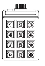 SECURITY BRANDS 27-240 Edge E4 Door Controller - Pad