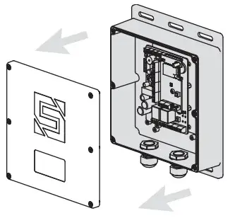 SECURITY BRANDS 27-240 Edge E4 Door Controller - screws