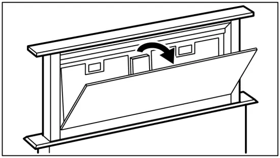 Cleaning the grease filter