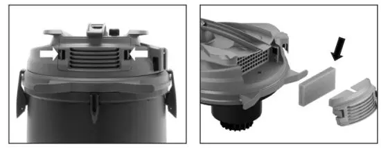 NOBLES 1244302 Denali 12 Standard Dry Canister Vacuum - MACHINE MAINTENANCE