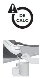 PHILIPS Steam generator iron PerfectCare Elite Plus - Perform descaling regularly