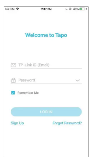 tp link P105 Mini Smart Wi Fi Plug - login