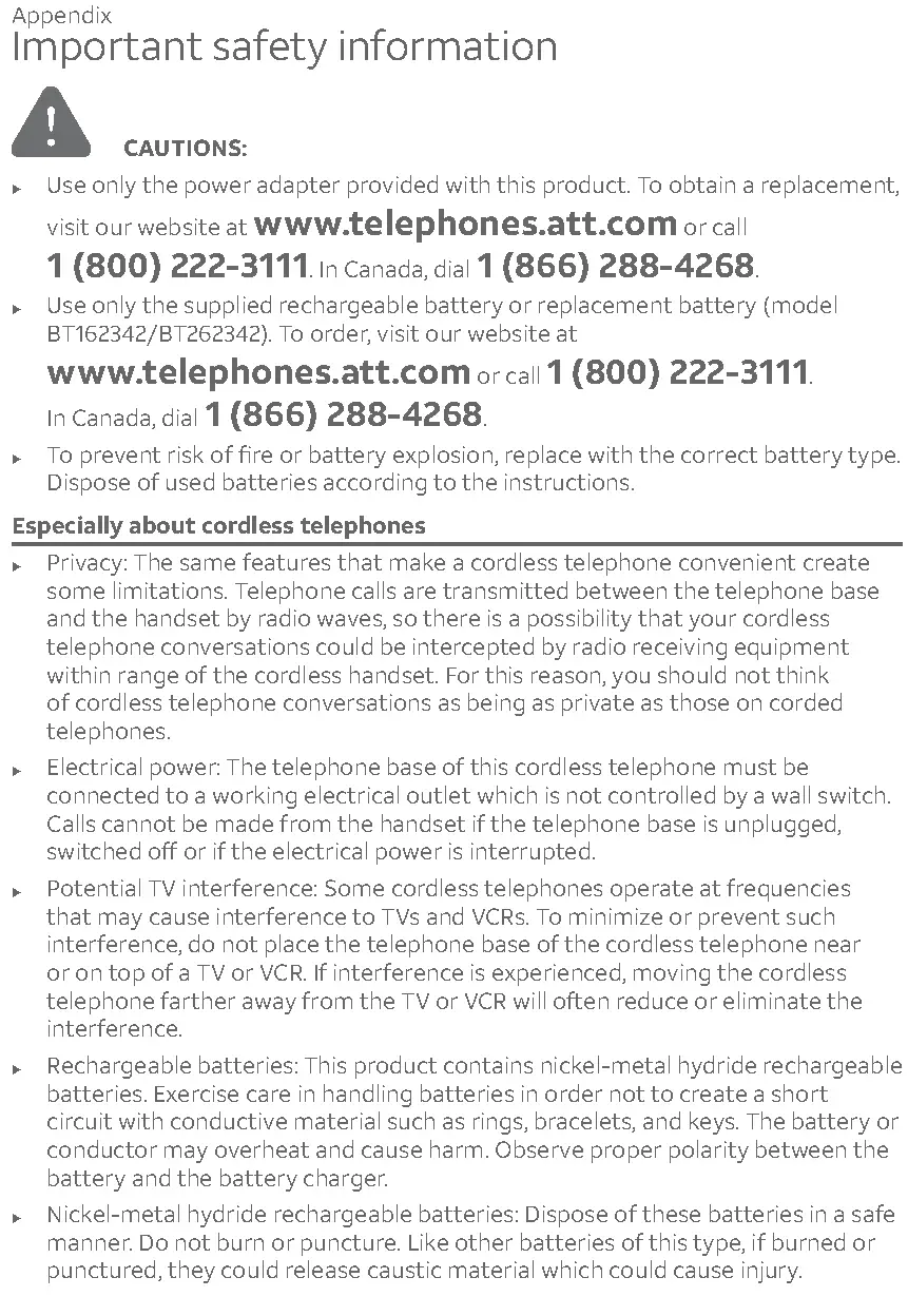 DECT 6.0 Expansion Handset