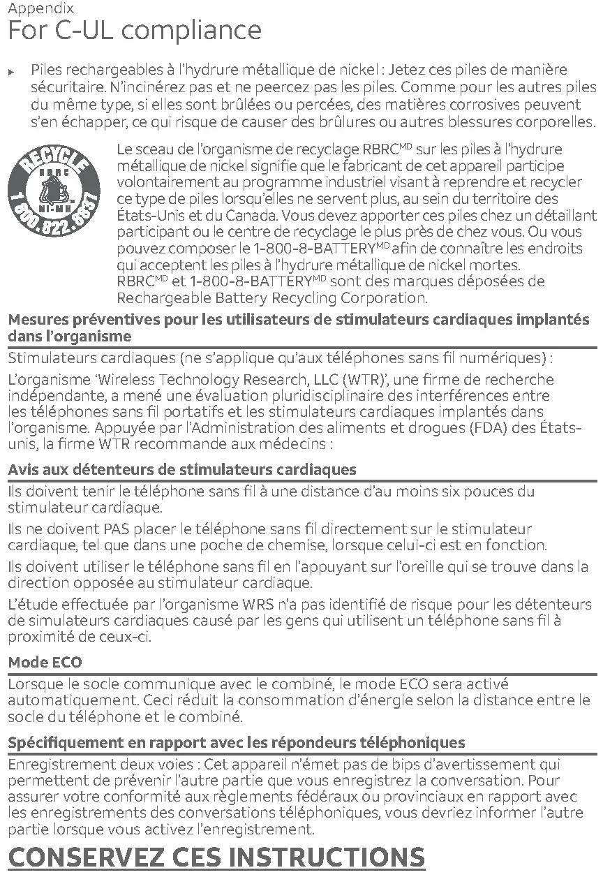 DECT 6.0 Expansion Handset