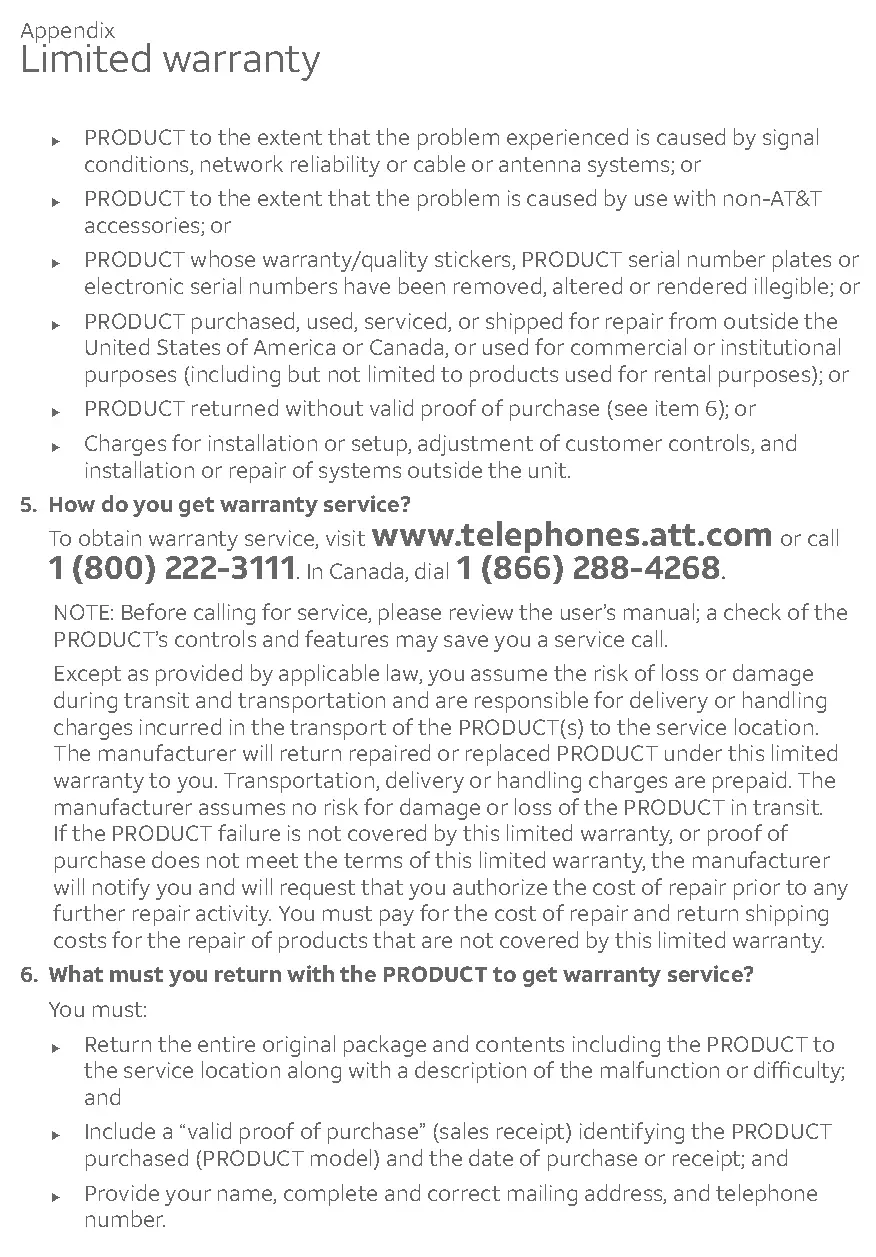 DECT 6.0 Expansion Handset