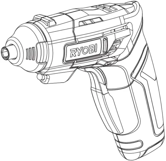 RYOBI HP74L 4V Multi-Head Screwdriver