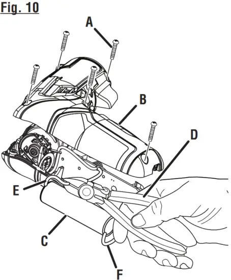 RYOBI HP74L 4V Multi-Head Screwdriver - Fig 13