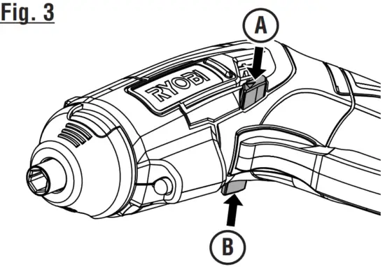 RYOBI HP74L 4V Multi-Head Screwdriver - Fig 6