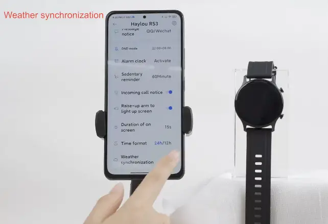 Weather Synchronization