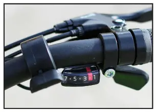 SLANE SANTIAGO Mountain Electric Bike - sprocket