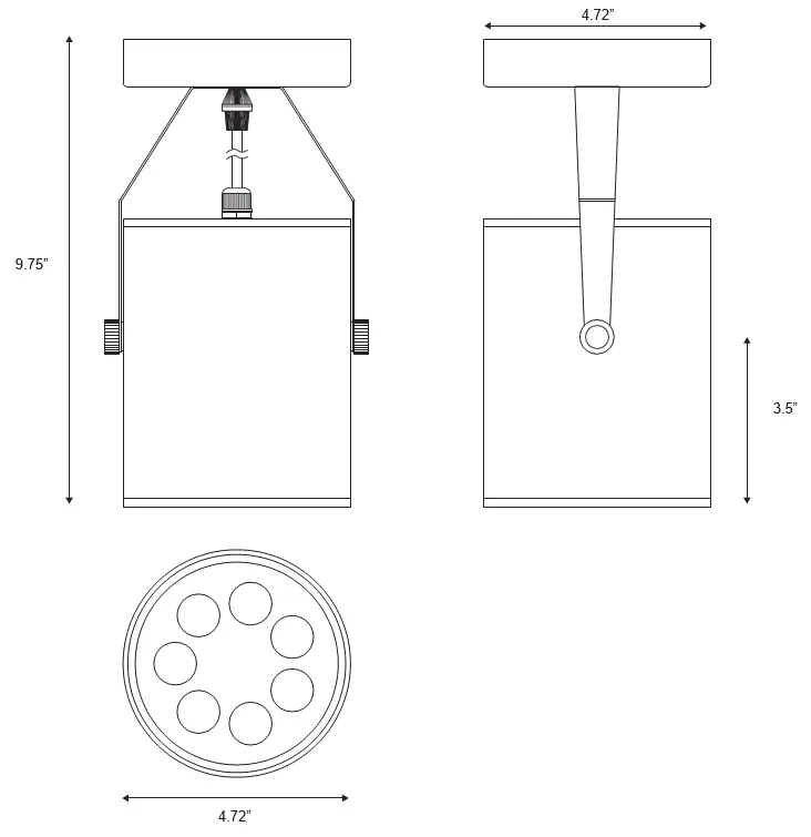 Mega Lite DMX-512 Deco Parled Q10 4