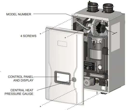 Energy Star FTCW FT SERIES Wall-Mounted, Modulating Gas, Condensing, Combination Boiler 1