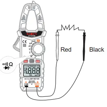 KAIWEETS HT200B Digital Clamp Meter-fig13