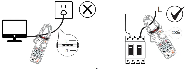 KAIWEETS HT200B Digital Clamp Meter-fig9
