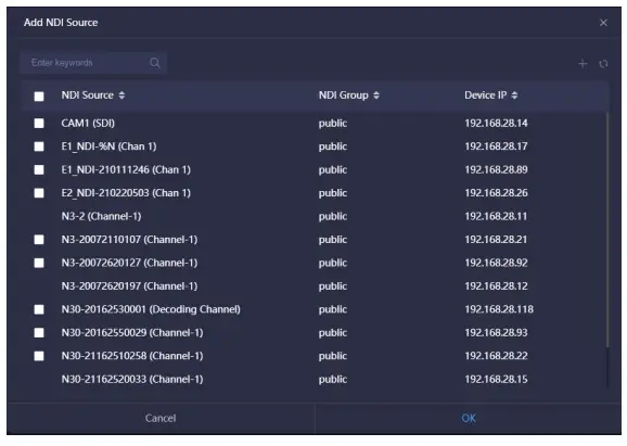 KILOVIEW NDI Core IP-Based Video Transmission - fig 5