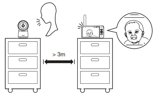 vtech 7-inch Smart Wi-Fi - Testing the sound 1