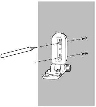 vtech 7-inch Smart Wi-Fi - mount the baby unit 1