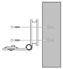 vtech 7-inch Smart Wi-Fi - mount the baby unit 3