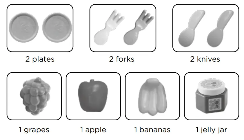 LeapFrog 80-609800 Yum-2-3 Deluxe Breakfast Set-3