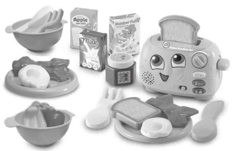 LeapFrog 80-609800 Yum-2-3 Deluxe Breakfast Set-product