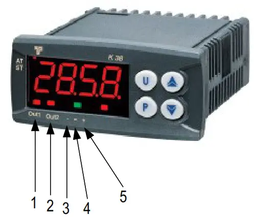 sauermann GH 500 Hygrometry Bench Generator - display