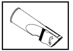 VYTRONIX BAGGED Vacuum Cleaner - Crevice nozzle