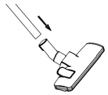 VYTRONIX BAGGED Vacuum Cleaner - extension tube