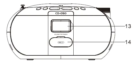 Zhuhai Bala Technology CD-050 Portable CD Player fig 2