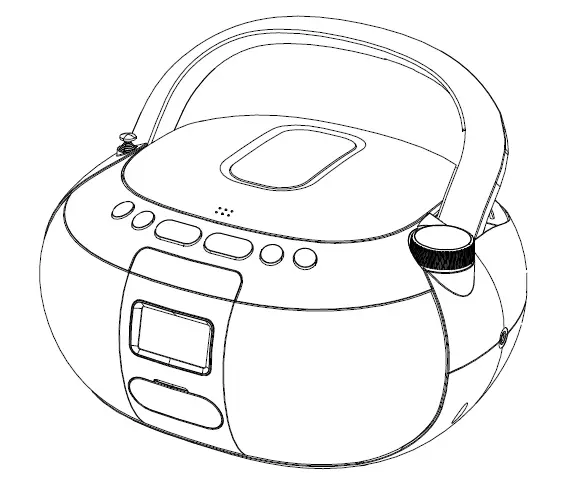 Zhuhai Bala Technology CD-050 Portable CD Player product