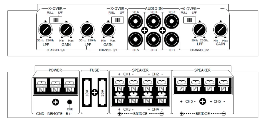 auna-W2-Dark-Star-6000-Darkstar-Channel-Car-Power-Amplifier-fig-3