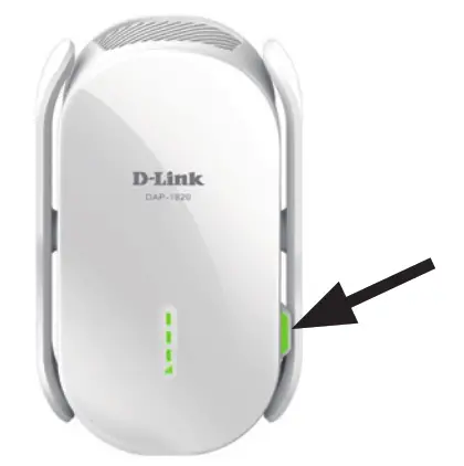D-Link Wi-Fi Range Extender - WPS light is blinking